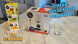 Dolce Gusto Piccolo XS FIRST LOOK and first drink made [upl. by Veal676]