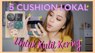 Review 5 Cushion Lokal Untuk Kulit Kering  Somethinc Looke Make Over BLP Luxcrime [upl. by Arima]