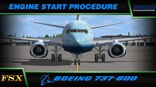 PMDG 737 NGX 4 Engine Start Procedures [upl. by Ilagam]