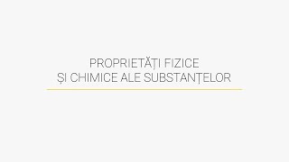 Proprietăți fizice și chimice ale substanțelor Manual chimie clasa a 7 a [upl. by Ylloh]