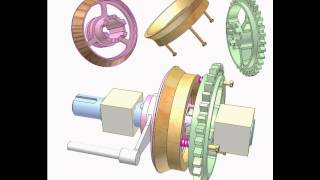 Synchronic toothed clutch 1 [upl. by Aztiram348]