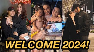 PARKS FAMILY NEW YEAR VLOG  Zeinab Harake Ray Parks Lucas and Bia [upl. by Ecyor]