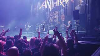 Anthrax Intro and Among The Living Live at Brooklyn Bowl 51218 [upl. by Kat324]