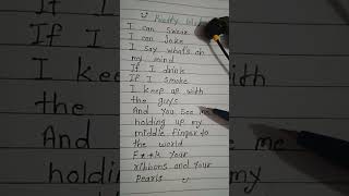 English song lyrics preattygirl shortvideo Maggie Lindemann youtubeshorts [upl. by Aizek]