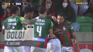 Goal  Golo R Guitane Marítimo 20 FC Vizela Liga 2122 16 [upl. by Kozloski203]