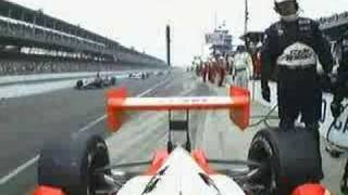 Helio Castroneves  INDY 500  2007  PitProblem [upl. by Arand]