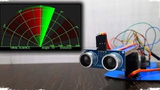 How to make Ultrasonic radar Homemade Arduino project [upl. by Isle186]