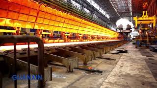 Steel plate manufacturing process [upl. by Leitao]