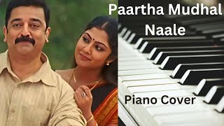 Paartha Mudhal naale piano cover  Vettaiyaadu Vilaiyaadu  Kamal Haasan  Music Blossom [upl. by Libbna]