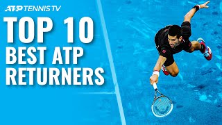 TOP 10 Best ATP Returners [upl. by Ymmor]