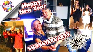 SILVESTERPARTY FEIER SPEZIAL 💃🎉  FEUERWERK TANZEN ganze Nacht  Family Fun [upl. by Dnalyk]