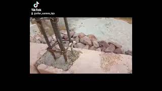 Como pegar el sillar 🧱 para ocultar castillos🏠construction tips videoviral [upl. by Nylanna]