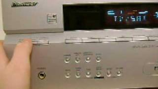 Pioneer SX316 AV Receiver 730 Watts [upl. by Aniham981]