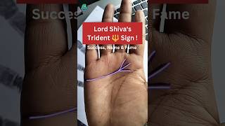 Trident Heart line  Heart line palmistry palmistry handreading handanalysis [upl. by Atiragram]