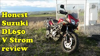 No frills 650 V Strom review [upl. by Ayna474]