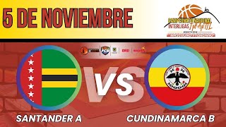 CUNDINAMARCA B vs SANTANDER A  FEMENINO  CAMPEONATO NACIONAL INTERLIGAS INFANTIL [upl. by Haldeman249]