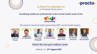 Practo ConnectSensitising healthcare professionals to the healthcare needs of the LGBT community 2 [upl. by Hareehat]