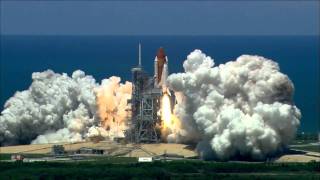 Space Shuttle Launch Audio  play LOUD no music HD 1080p [upl. by Annayar87]