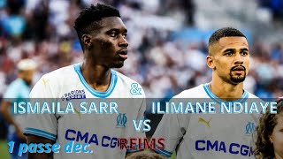 Ismaila Sarr amp Ilimane Ndiaye vs Reims  Début en ligue 1 [upl. by Monro]