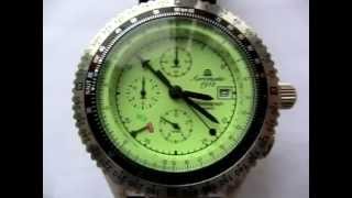 Aeromatic 1912 A1303 120 sec Chronograph 8x Slow Motion [upl. by Nafri]