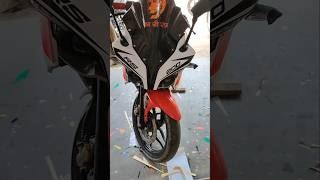 RS 200 visor sticker modified rs shorts bajaj bikestickering modified dwrapping [upl. by Oba655]