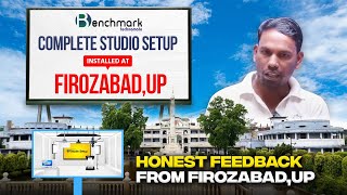 Benchmark Studio Setup Installed at FirozabadUP  Benchmark Studo Setup Feedback from Firozabad 🔥 [upl. by Dripps]