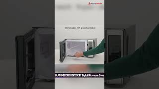 BLACKDECKER EM720CB7 Digital Microwave Oven [upl. by Oner]