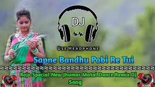 Rojo Special  Sapne Bandhu Pabi Re Tui  Jhumar Matal Dance Remix Dj Song  Khatra Remix Zone [upl. by Dayle419]