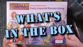 🔴 Whats in the Box ☺ PSC 15mm Ultracast Early Imperial Roman MeG Pacto Army [upl. by Lennej]