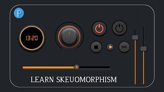 Learn Skeuomorphism In PixellabSoft Ui Design•Pixellab Toturial [upl. by Nevuer]