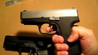 Kahr cw45 VS XD45 compact [upl. by Aisel]