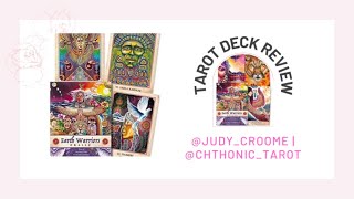 💫Tarot Deck Reviews💫 “Earth Warriors” by Alana Fairchild [upl. by Ng]