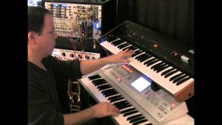 Vangelis Blade Runner opening theme KORG M3 and Omnisphere [upl. by Cathlene]