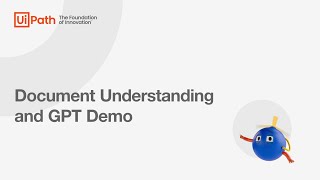 Document Understanding and GPT Demo [upl. by Vani]