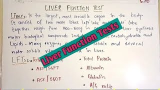 Liver function testa complete brief easy lecture in Hindi and Urdu [upl. by Sabian239]