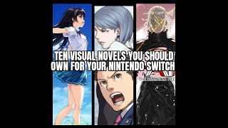 Ten Visual Novels You Should Own For Your Nintendo Switch [upl. by Ibmab14]