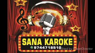 NADHA NEE VARUM KAALOCHA KARAOKE [upl. by Ailgna808]