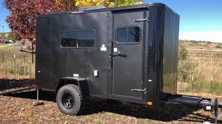 A Real 6x12 Off Road Cargo Trailer great for camping and hauling [upl. by Vannie]