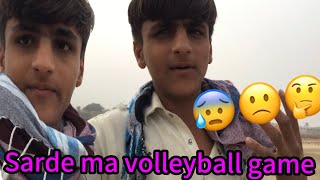 Kon we waja sa sarde ma be mat and volleyball khilne pare  vlog ka pora maza ok 👍🏻🤔😰VeLLaMunDa5 [upl. by Allac]