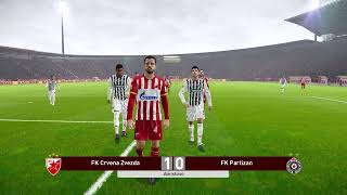 Football Life 25 FK Crvena zvezda VS FK Partizan [upl. by Harac]