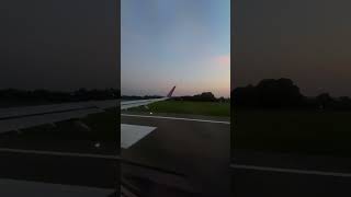 Sunset Wizz Air Airbus A321Neo Departure From Gdansk Lech Walesa Airport [upl. by Ramedlaw897]