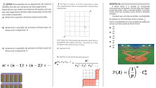 Exercícios de Análise Combinatória 2ª parte [upl. by Ordisi930]