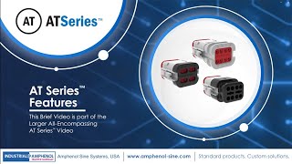 Amphenol Sine Systems  AT Series™ Connectors Features [upl. by Florance451]