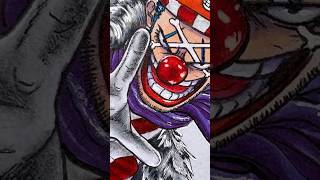 Pirate King Buggy from One Piece drawing onepiece buggytheclown buggy shorts anime art [upl. by Dynah491]