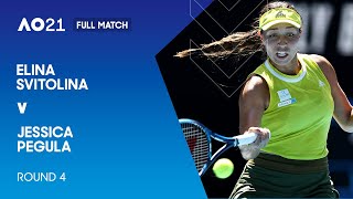 Elina Svitolina v Jessica Pegula Full Match  Australian Open 2021 Fourth Round [upl. by Aned]