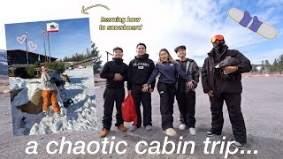 my adventurous WINTER TRIP with friends  cabin vlog 2024 🏂 [upl. by Herbert606]