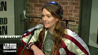 Brandi Carlile Covers Crosby Stills amp Nash’s “Helplessly Hoping” Live on the Stern Show 2018 [upl. by Kale967]