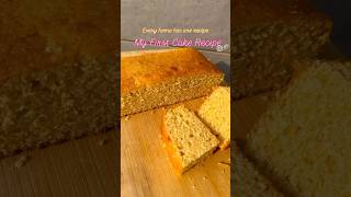 My First Cake Recipe cake wholewheatcake easycakerecipes beginnercakerecipe [upl. by Gilda]