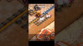 Level 2 Archer 100 Troops Vs 1 Max Wizard Tower Defence clashofclans shorts [upl. by Nylrac]