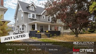 1429 Cohassett Ave Lakewood OH 44107 [upl. by Crystal]